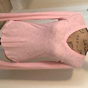Womens Rue21 medium long sleeve blouse. Pink, NWOT